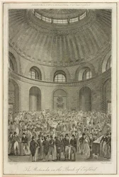 Rotunde bei der Bank of England, 1804